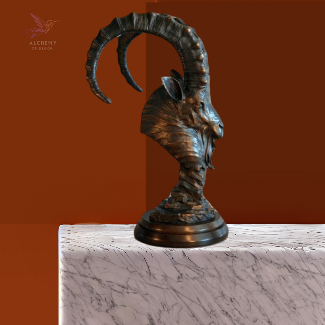 Himalayan Ibex Sculpture