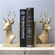 Load image into Gallery viewer, Deer head Bookends
