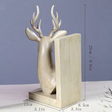 Load image into Gallery viewer, Deer head Bookends
