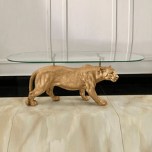 Load image into Gallery viewer, Leopard Noir Coffee Table - Gold
