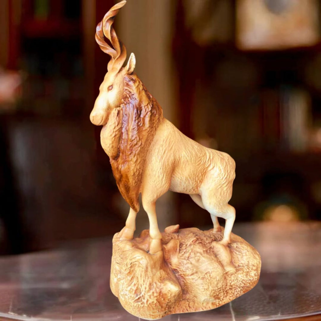 Himalayan Graceful Markhor Sculpture