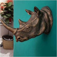 Load image into Gallery viewer, Rhino Triumph - Wall Mounted Trophy
