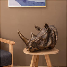 Load image into Gallery viewer, Rhino Triumph - Wall Mounted Trophy
