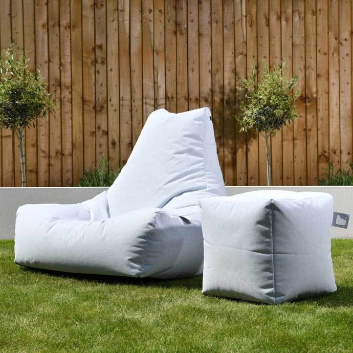 OSLO PASTEL Outdoor Sofa with Stool - Alchemy of Decor