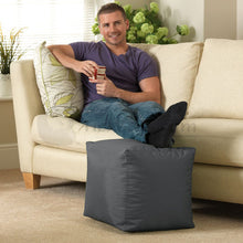 Load image into Gallery viewer, Cubical Stool Bean Bag - Alchemy of Decor
