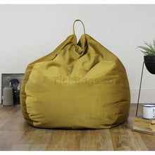 Load image into Gallery viewer, Velvet Zokoma Bean Bag - Alchemy of Decor
