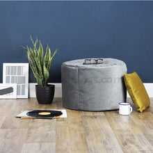 Load image into Gallery viewer, Velvet Bean Bag Ottoman - Alchemy of Decor
