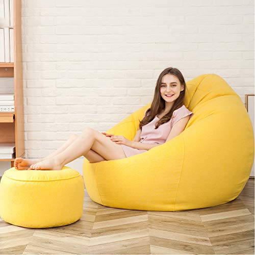 Elegant Bean Bag (FREE FOOT STOOL) - Alchemy of Decor