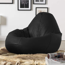 Load image into Gallery viewer, Comfy Leather Bean Bag Cone - Alchemy of Decor
