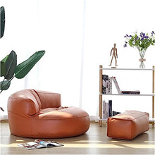 Load image into Gallery viewer, Large Faux Leather Bean Bag Chairs - Alchemy of Decor
