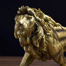 Load image into Gallery viewer, Safari Walking Lion Sculpture - Alchemy of Decor
