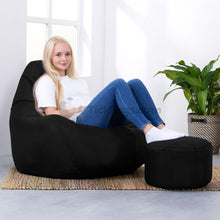 Load image into Gallery viewer, Bucket Bean Bag Chair and Foot Stool - Combo Offer - Alchemy of Decor
