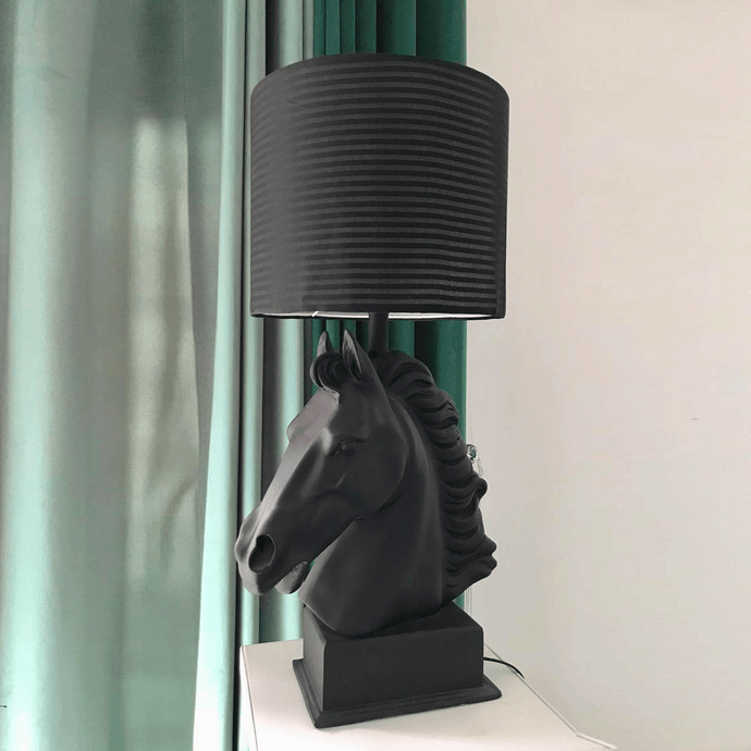 Serenity Stallion Lamp - Alchemy of Decor