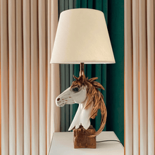 Load image into Gallery viewer, Stallion Shine Lamp - Alchemy of Decor
