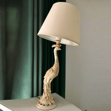 Load image into Gallery viewer, Graceful Peacock Lamp - Alchemy of Decor
