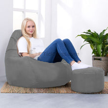 Load image into Gallery viewer, Bucket Bean Bag Chair and Foot Stool - Combo Offer - Alchemy of Decor
