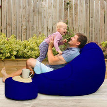 Load image into Gallery viewer, Modish Bean Bag with Foot Stool - Combo Deal - Alchemy of Decor
