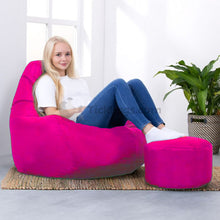 Load image into Gallery viewer, Bucket Bean Bag Chair and Foot Stool - Combo Offer - Alchemy of Decor
