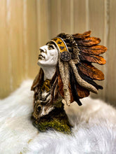 Load image into Gallery viewer, Spirit of Heritage: Native American Indian Statue - Alchemy of Decor
