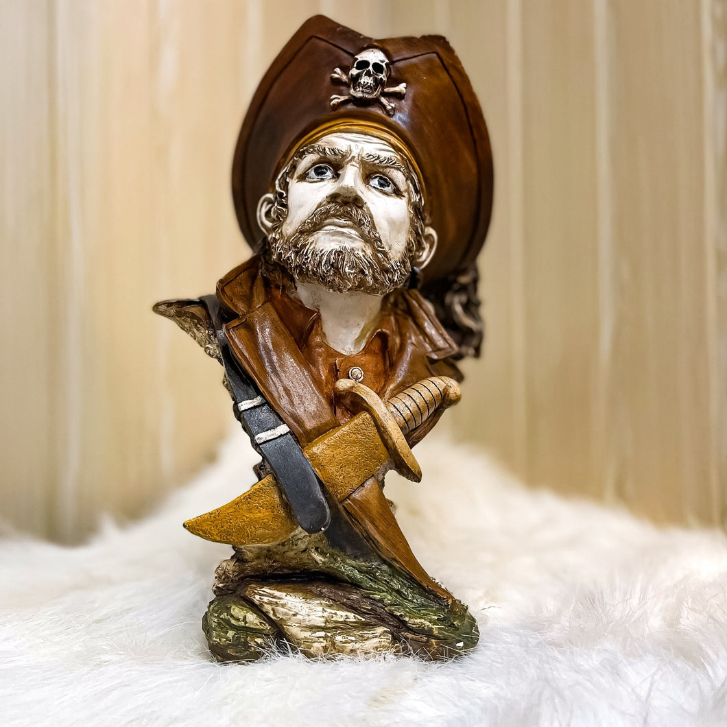 Legends of the Seas: Pirate Statue Sculpture - Alchemy of Decor