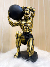 Load image into Gallery viewer, Strength Unleashed: Hercules Statue with Heavy Ball - Alchemy of Decor
