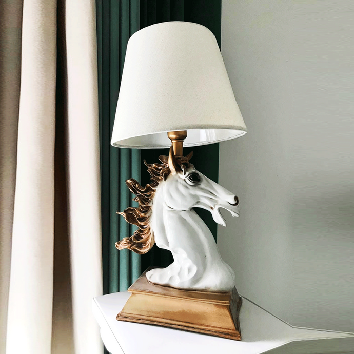 Prancing Palomino Lamp - Alchemy of Decor