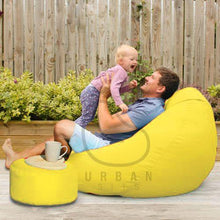 Load image into Gallery viewer, Modish Bean Bag with Foot Stool - Combo Deal - Alchemy of Decor
