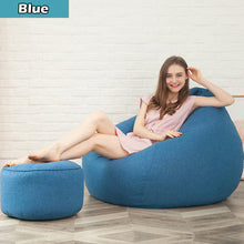 Load image into Gallery viewer, Elegant Bean Bag (FREE FOOT STOOL) - Alchemy of Decor
