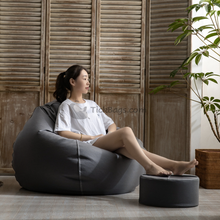 Load image into Gallery viewer, Eltrova Bean Bag with Free Footrest - Alchemy of Decor
