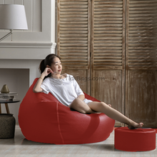 Load image into Gallery viewer, Eltrova Bean Bag with Free Footrest - Alchemy of Decor
