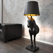 Load image into Gallery viewer, Equine Elegance Horse Tower Lamp - Alchemy of Decor
