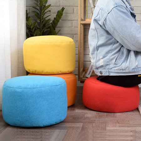 Set of 4 Round Bean Bags - Alchemy of Decor