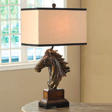 Load image into Gallery viewer, Equestrian Essence: The Horse Head Lamp - Alchemy of Decor
