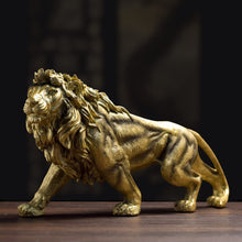 Load image into Gallery viewer, Safari Walking Lion Sculpture - Alchemy of Decor
