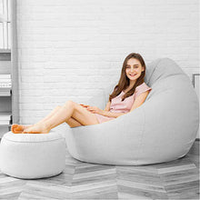 Load image into Gallery viewer, Elegant Bean Bag (FREE FOOT STOOL) - Alchemy of Decor
